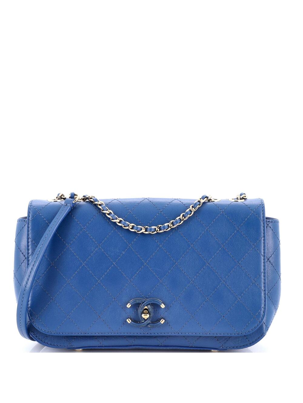 Chanel Covered Cc Flap Bag Stitched #195475C18